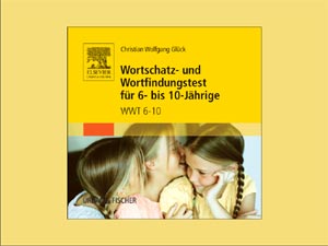 Wortschatztest Begrüßungsbildschirm