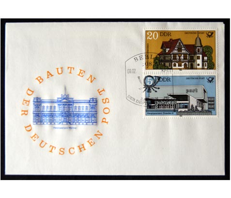 Ersttagsbrief mit Sonder- und Ersttagsstempel