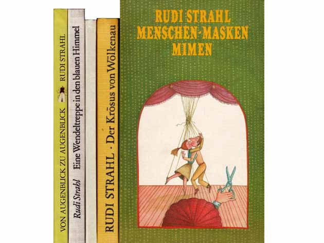Büchersammlung "Rudi Strahl". 6 Titel. 