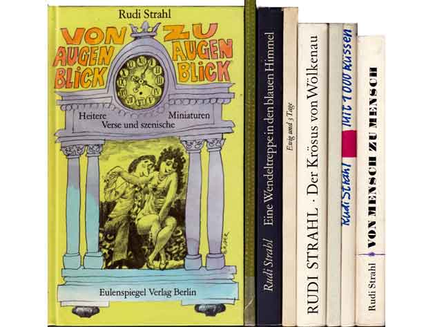 Büchersammlung "Rudi Strahl". 11 Titel. 