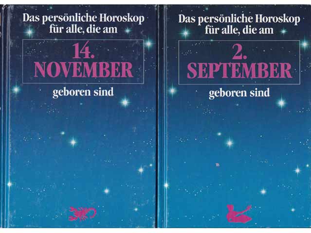 Das persönliche Horoskop für alle, die am 14. November bzw. am 2. September geboren sind