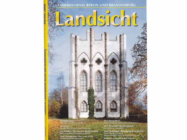 Landsicht. Länderjournal Berlin und Brandenburg. Heft Herbst 2008. Titelbild: Meierei