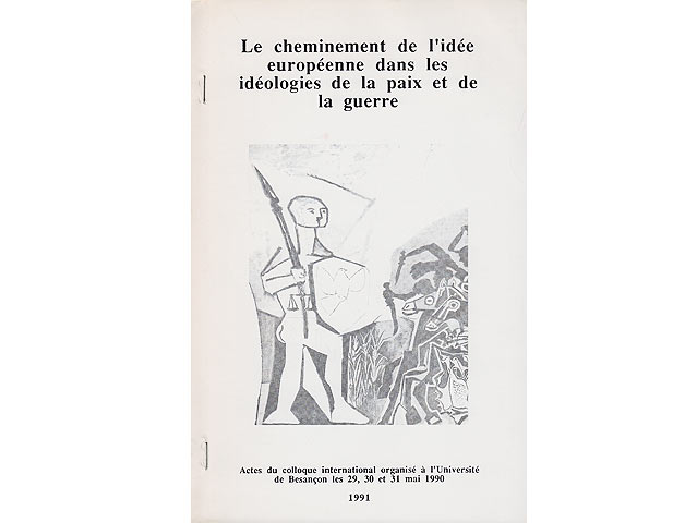 Synthèse des débates. In französischer Sprache. Sonderdruck, signiert für Prof. Scheel