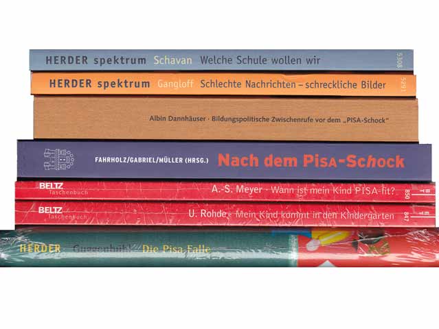 Konvolut "Bildungswesen, PISA-Schock". 11 Titel. 