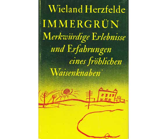 Immergrün. Merkwürdige Erlebnisse und Erfahrungen eines fröhlichen Waisenknabes. 3. Auflage