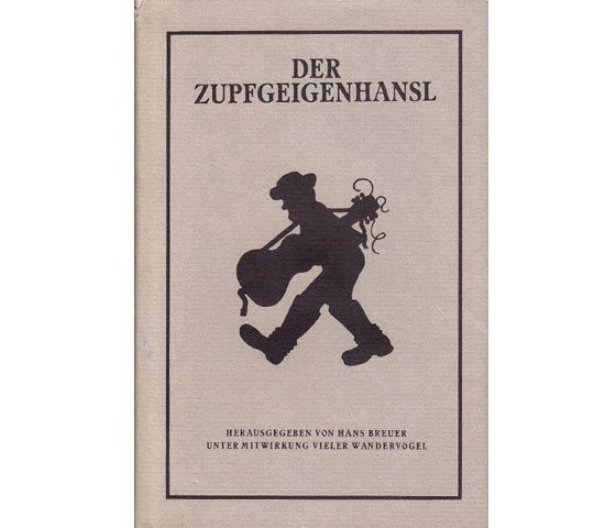 Büchersammlung "Wanderlieder/Volkslieder". 2 Titel. 