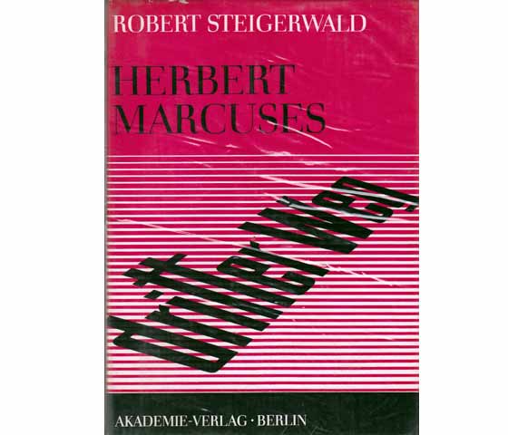 Konvolut "Herbert Marcuse". 8 Titel. 