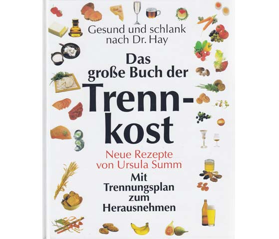 Das große Buch der Tennkost. Gesund und schlank nach Dr. Hay. Neue Rezepte von Ursula Summ. Mit Trennungsplan zum Herausnehmen. Ungekürzte Lizenzausgabe für Bertelsmann