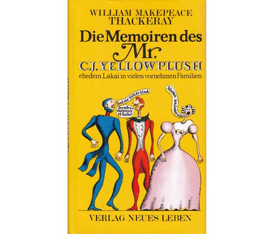 Büchersammlung "William Makepeace Thackeray". 3 Titel. 
