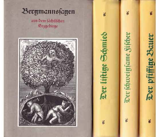 Büchersammlung „Volkssagen“. 4 Titel. 