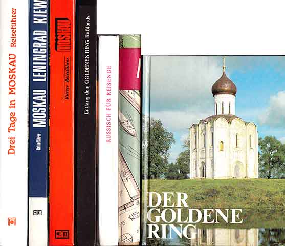 ohne das Buch in der Abbildung  "3 Tage in Moskau. Reisefpührer"