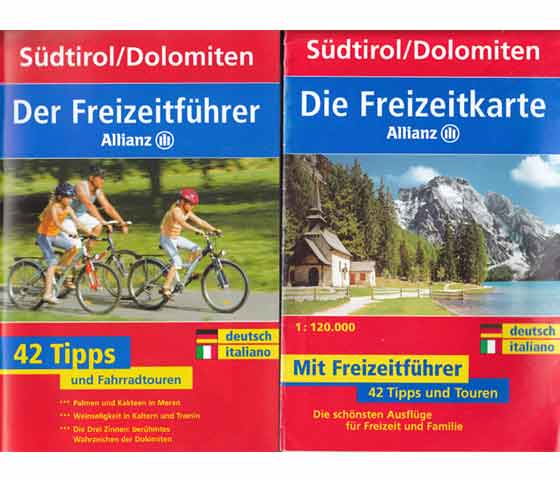 Konvolut "Südtirol/Dolomiten". 6 Titel. 