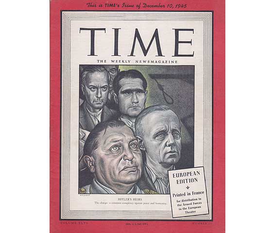 Zeitschriften-Sammlung “Time. The Weekly Newsmagazine”. 8 Titel. 