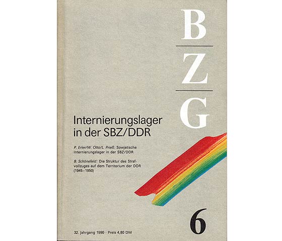 Konvolut „DDR/Naziverbrechen/Neue Gesellschaft“. 7 Titel. 