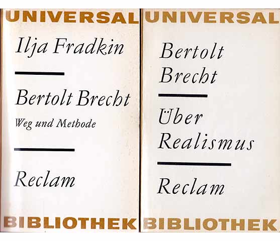 Konvolut "Literatur / Aspekte ihrer Schreibweise /literaturwissenschaftliche Betrachtungen". 3 Titel. 