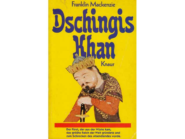 Büchersammlung "Mongolenreich um Dschingis Khan/Tschingis Chan". 5 Titel. 