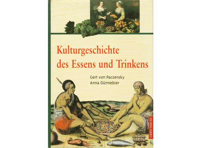 Büchersammlung „Essen/Trinken, Kulturgeschichte“. 4 Titel. 