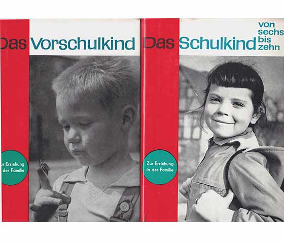 Büchersammlung "Familienerziehung/DDR". 4 Titel. 