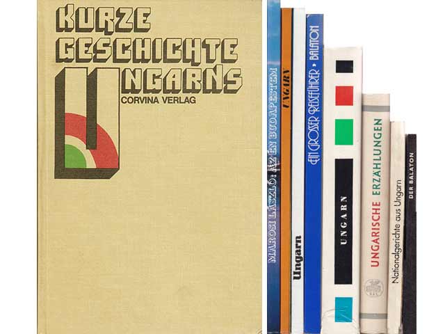 Büchersammlung „Ungarn“. 15 Titel. 