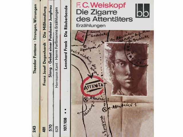 Sammlung bb-Taschenbücher "Erzählungen/Romane". 12 Titel. 