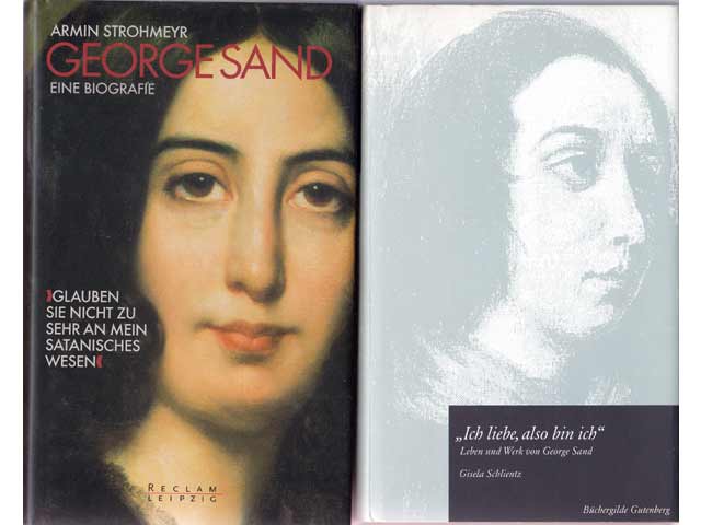 Büchersammlung "George Sand". 2 Titel. 
