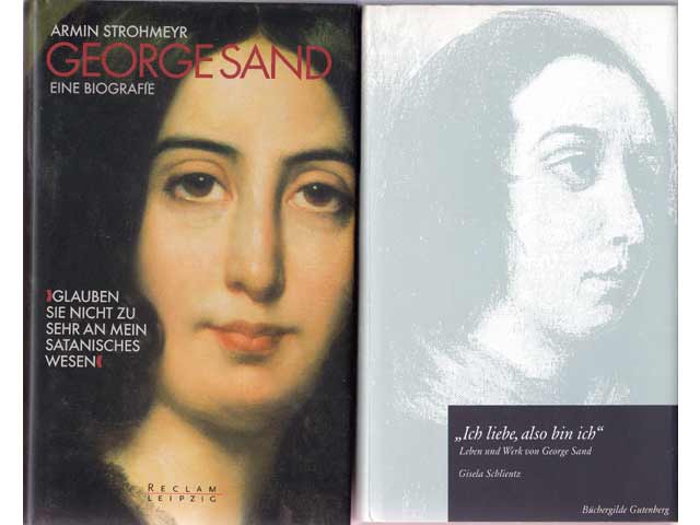 Büchersammlung "George Sand". 3 Titel. 