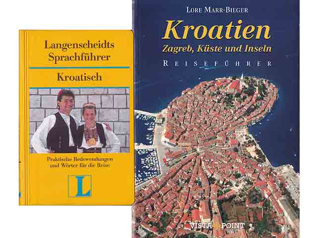 Konvolut "Reiseland Kroatien". 8 Titel. 