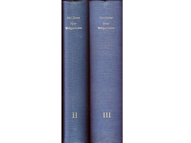 Büchersammlung „Weltgeschichte“. 3 Titel. 
