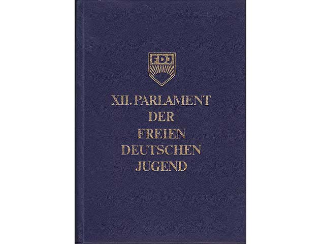 Konvolut "Die Parlamente der Freien Deutschen Jugend". 11 Titel. 