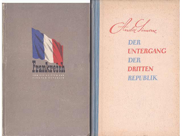 Konvolut "Frankreich 1940". 2 Titel. 