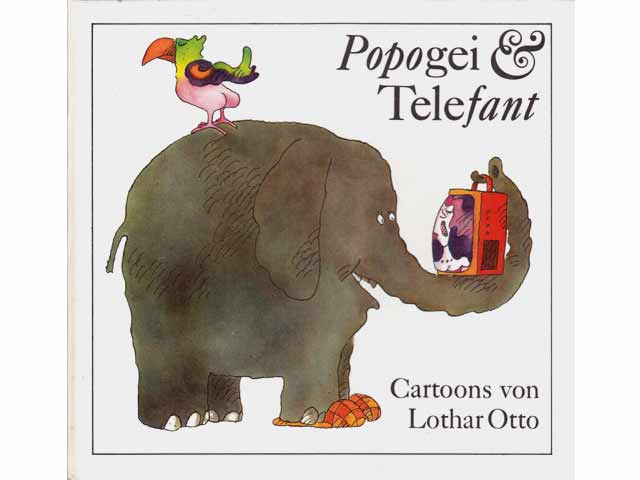 Büchersammlung "Cartoons und Humor". 8 Titel. 