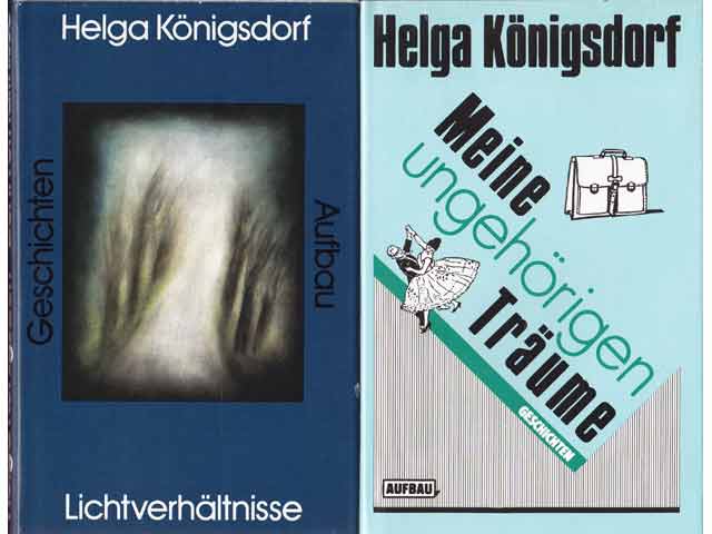 Konvolut „Helga Königsdorf“. 5 Titel. 