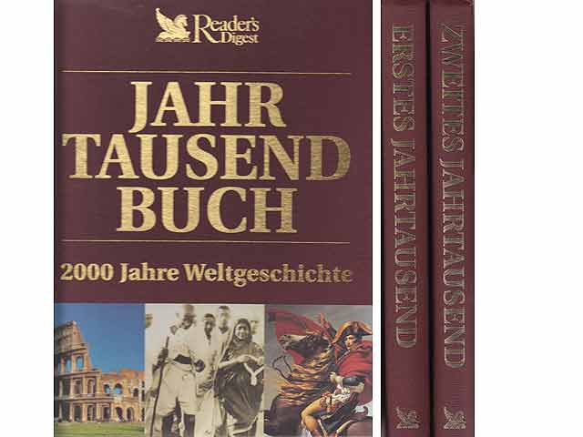 Jahrtausendbuch. 2000 Jahre Weltgeschichte. 2 Bände. Im Schuber