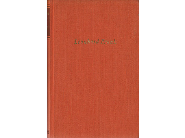 Konvolut "Leonhard Frank". 8 Titel. 