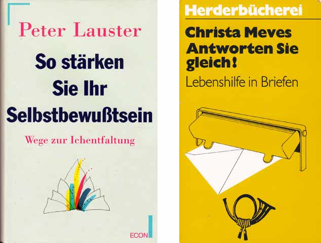 Büchersammlung "Lebenshilfe". 3 Titel. 