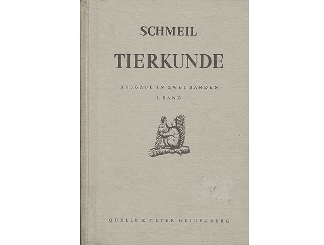 Büchersammlung "Tierkunde". 2 Titel. 