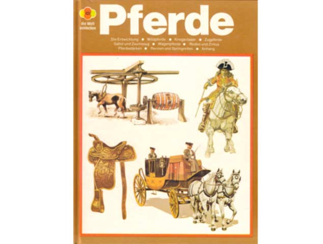 Büchersammlung "Pferde/Reiten". 15 Titel. 