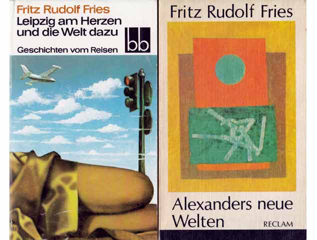 Konvolut "Fritz Rudolf Fries". 4 Titel. 