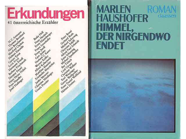 Konvolut „Österreichische Erzähler“. 7 Titel. 