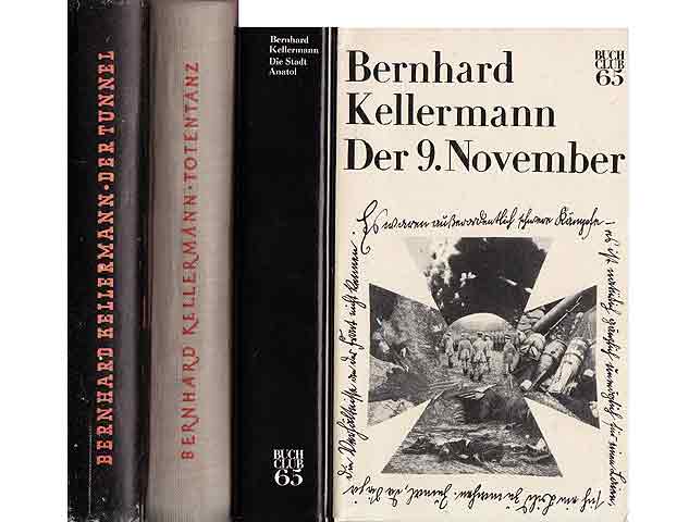 Büchersammlung „Bernhard Kellermann“. 4 Titel. 