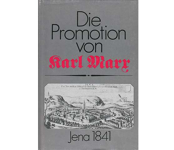 Konvolut „Karl Marx. Studium, Promotion“. 3 Titel. 