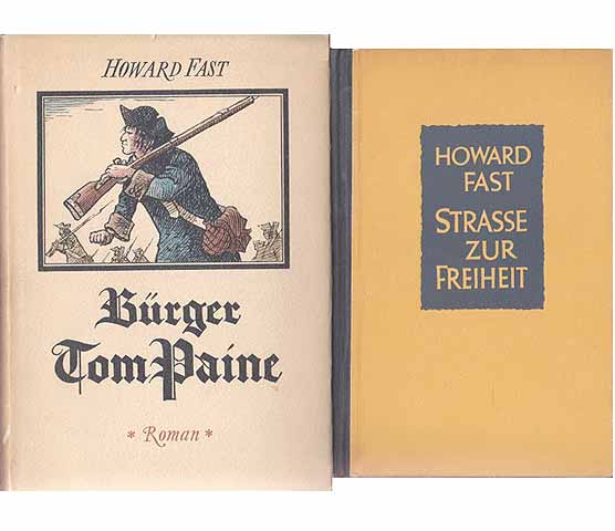 Büchersammlung „Howard Fast". 7 Titel. 