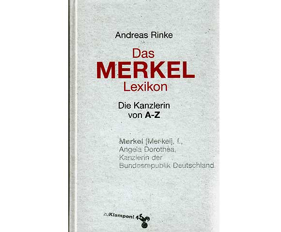 Konvolut „Angela Merkel“. 4 Titel. 