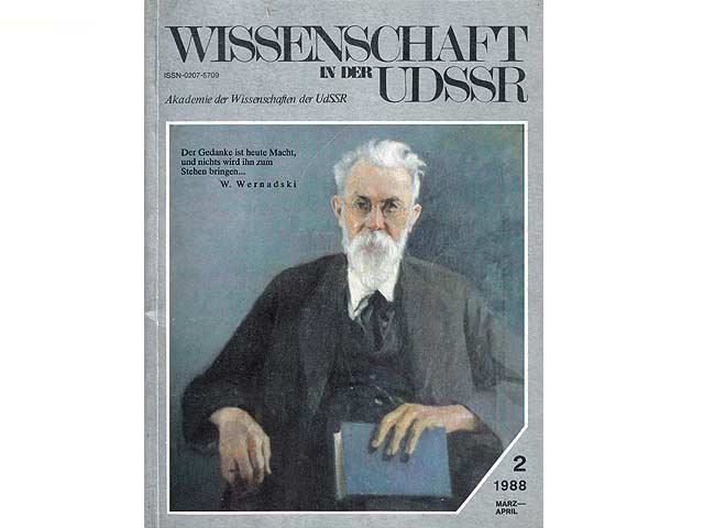 Konvolut "W. I. Wernadskij". 2 Titel. 