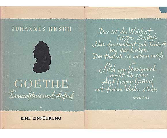 Konvolut "Frauen um Johann Wolfgang von Goethe". 12 Titel. 