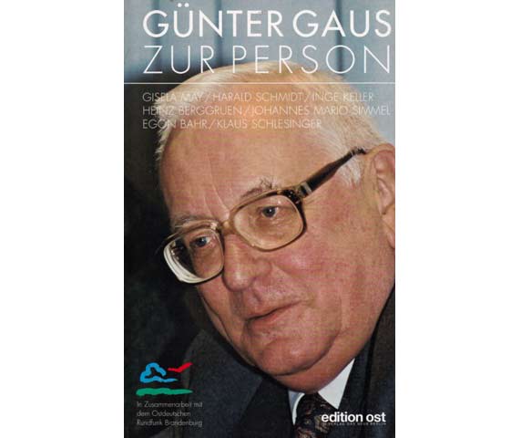 Konvolut "Günter Gaus". 6 Titel. 