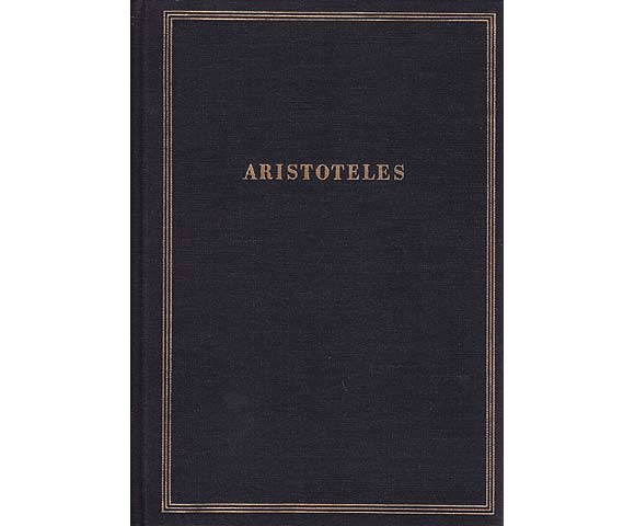 Büchersammlung "Aristoteles/Antike Philosophie". 5 Titel. 