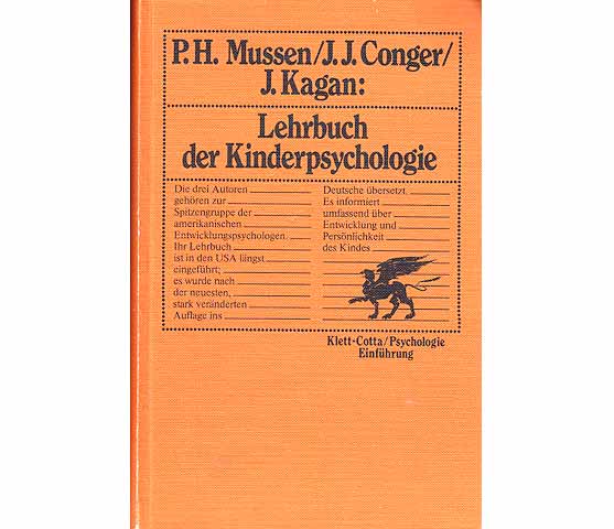 Konvolut "Kinderpsychologie". 8 Titel. 