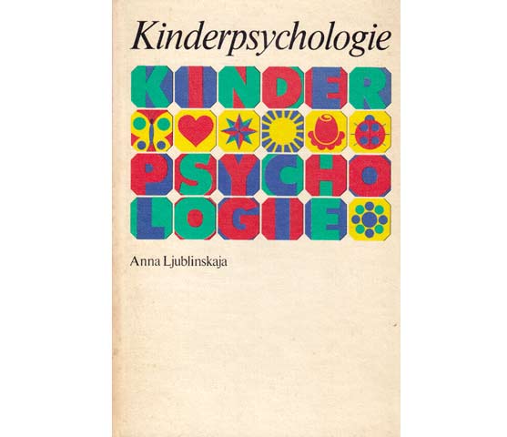 Konvolut "Kinderpsychologie". 8 Titel. 