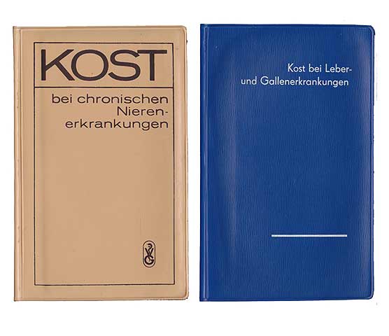 Konvolut "Fasten, Diät, Krankenkost". 14 Titel. 